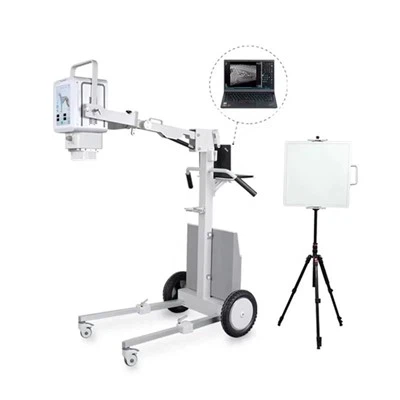 Máquina de raios X veterinária portátil digital com DR 5.6kW