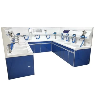 Estação de trabalho de limpeza de endoscópio